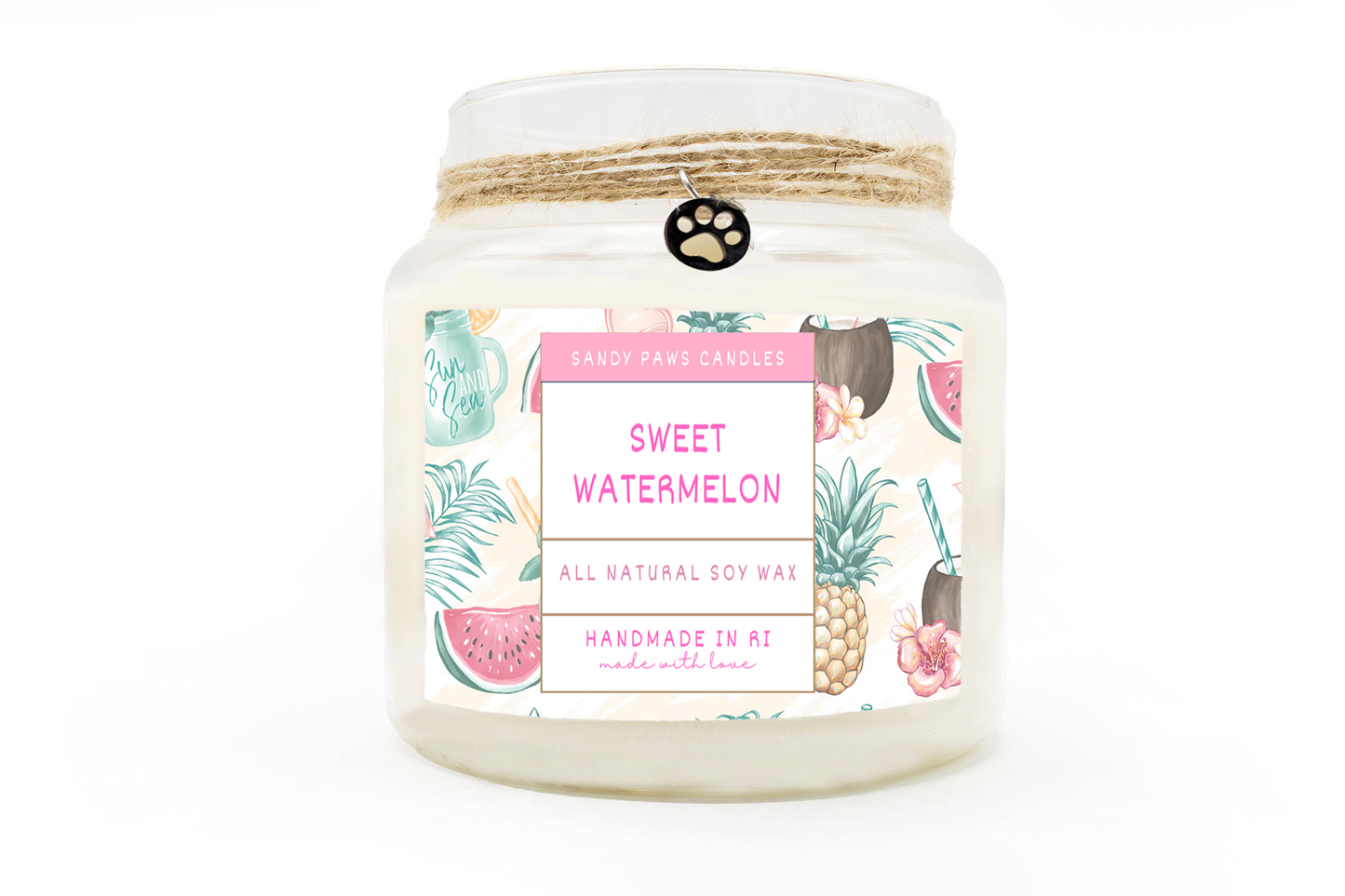 Watermelon Soy Wax Candle