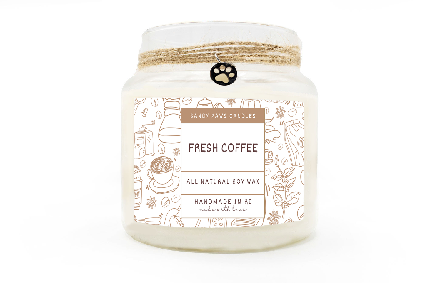Fresh Coffee Soy Wax Candle