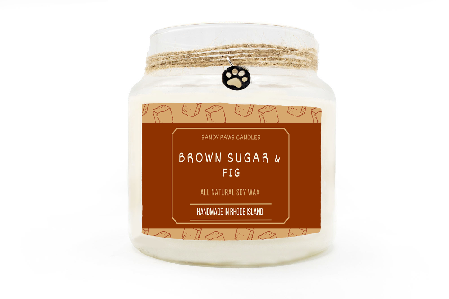 Brown Sugar and Fig Soy Wax Candle