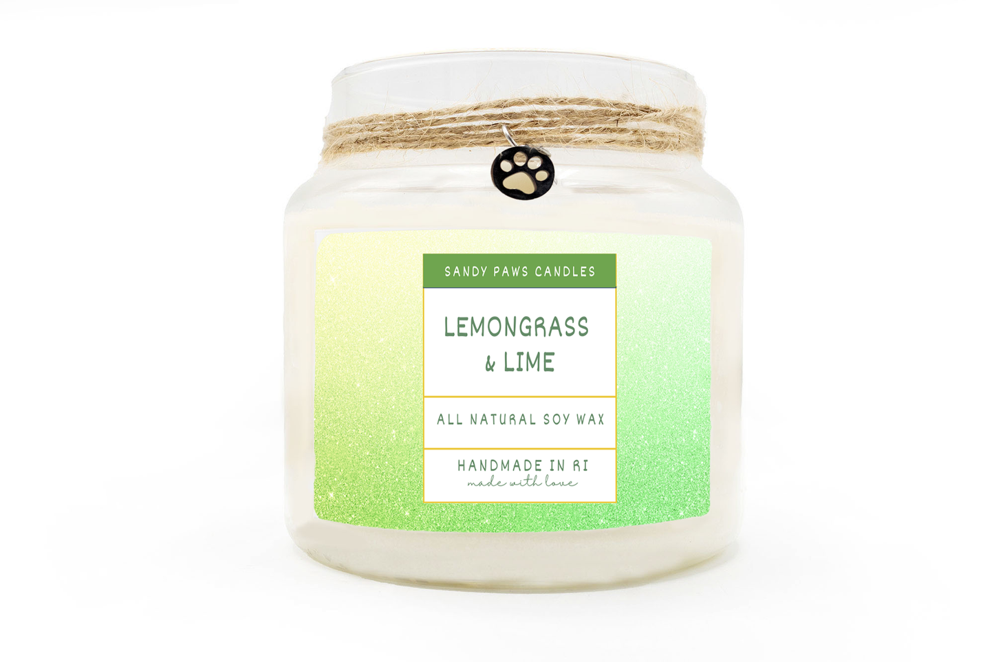 Lemongrass & Lime Soy Wax Candle