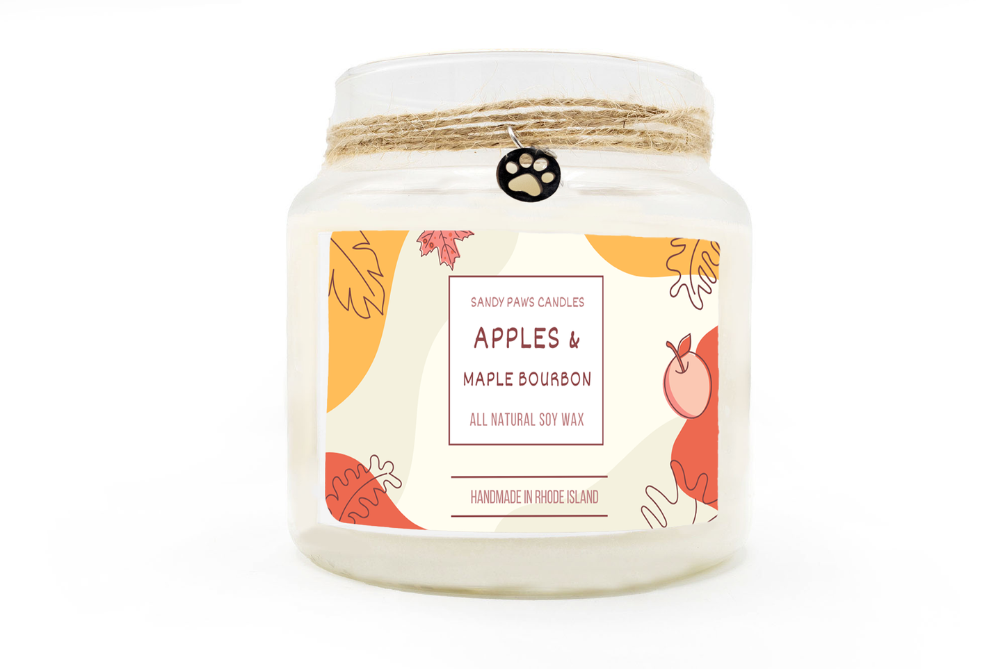 Apples & Maple Bourbon Soy Wax Candle