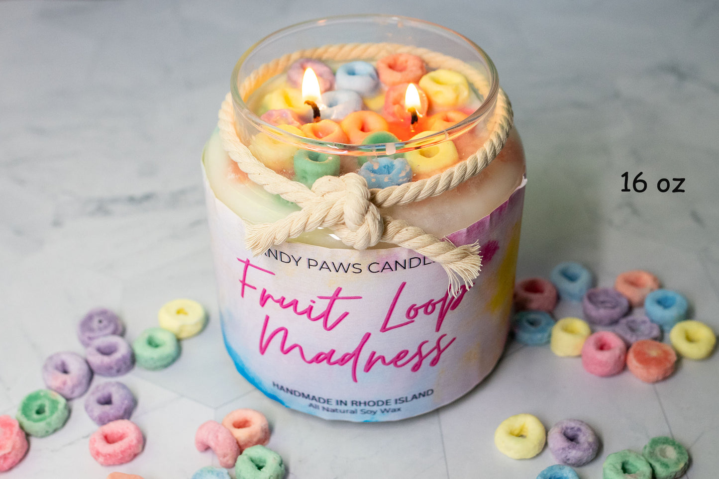 Fruit Loop Madness Soy Wax Candle