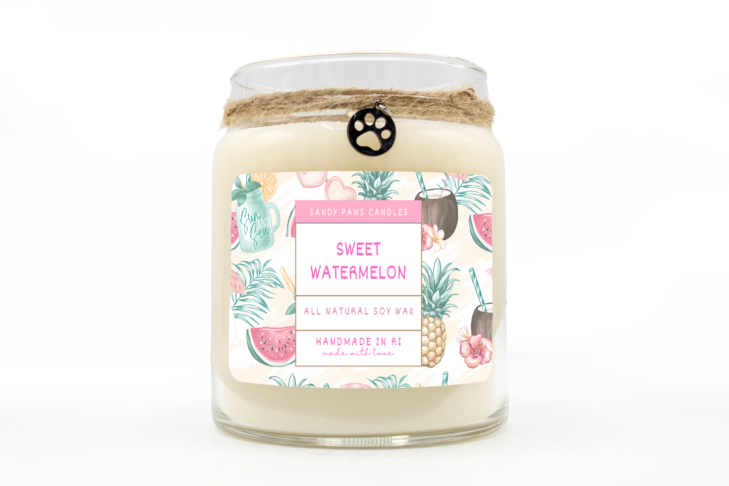Watermelon Soy Wax Candle