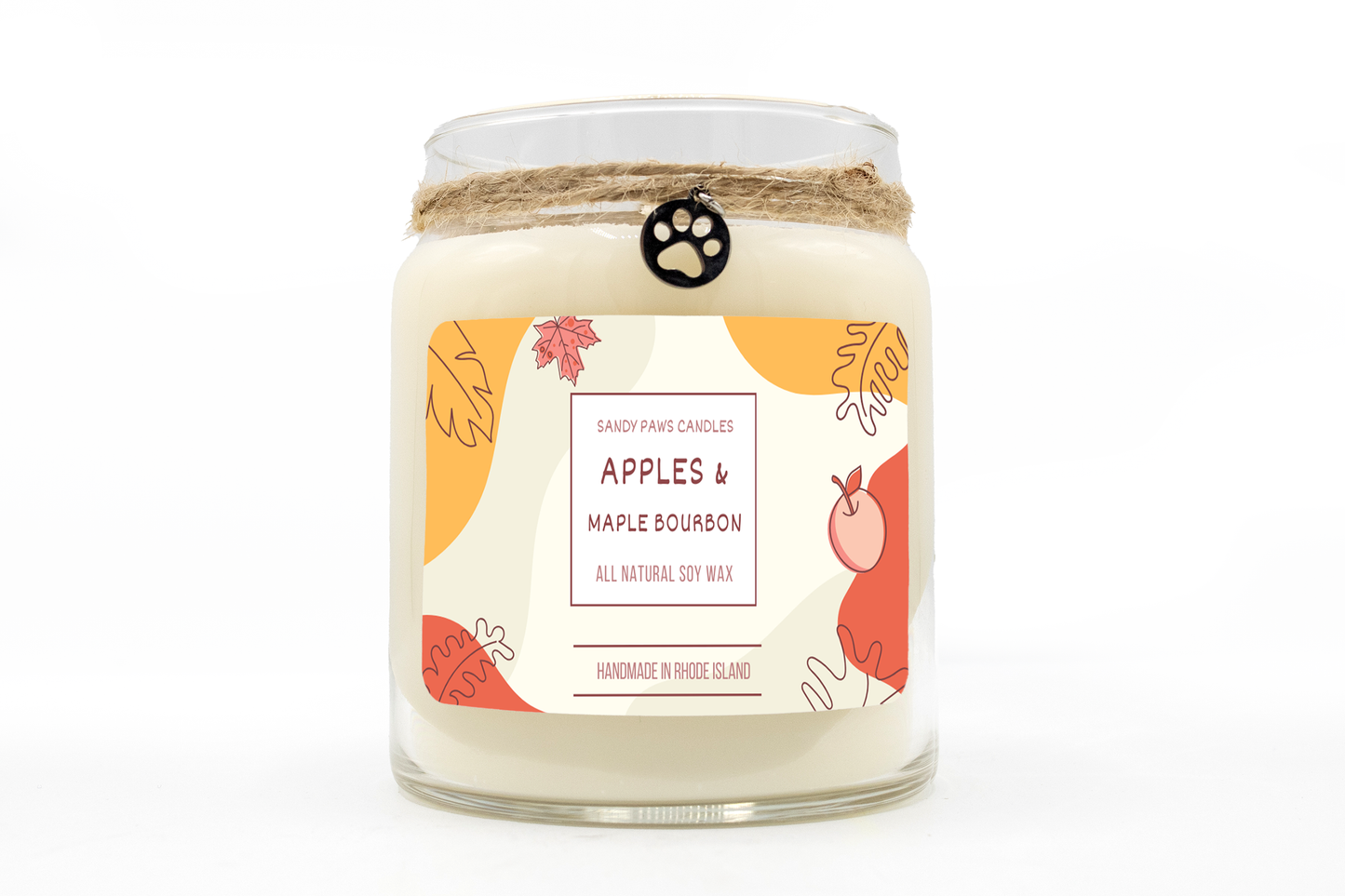 Apples & Maple Bourbon Soy Wax Candle