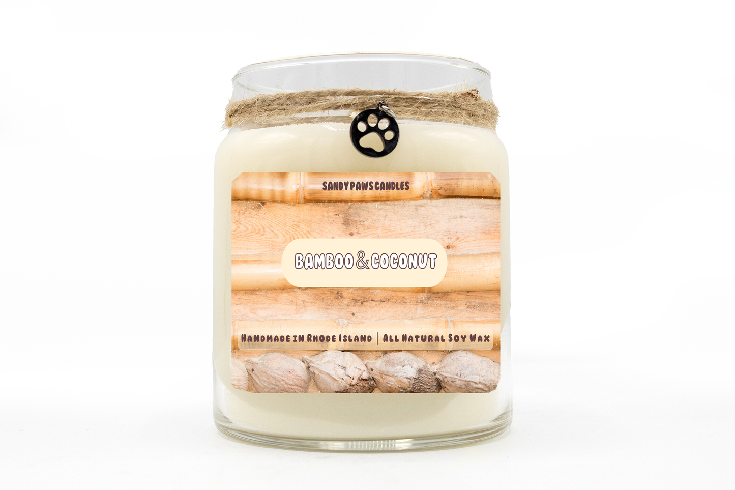 Bamboo & Coconut Soy Wax Candle