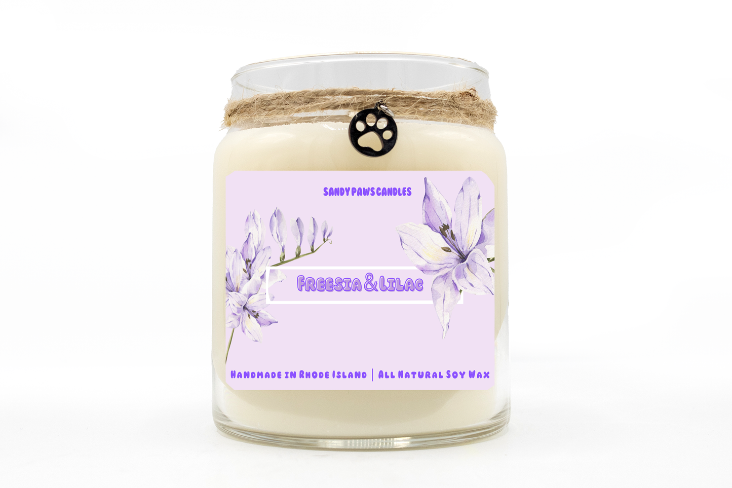 Freesia & Lilac Soy Wax Candle
