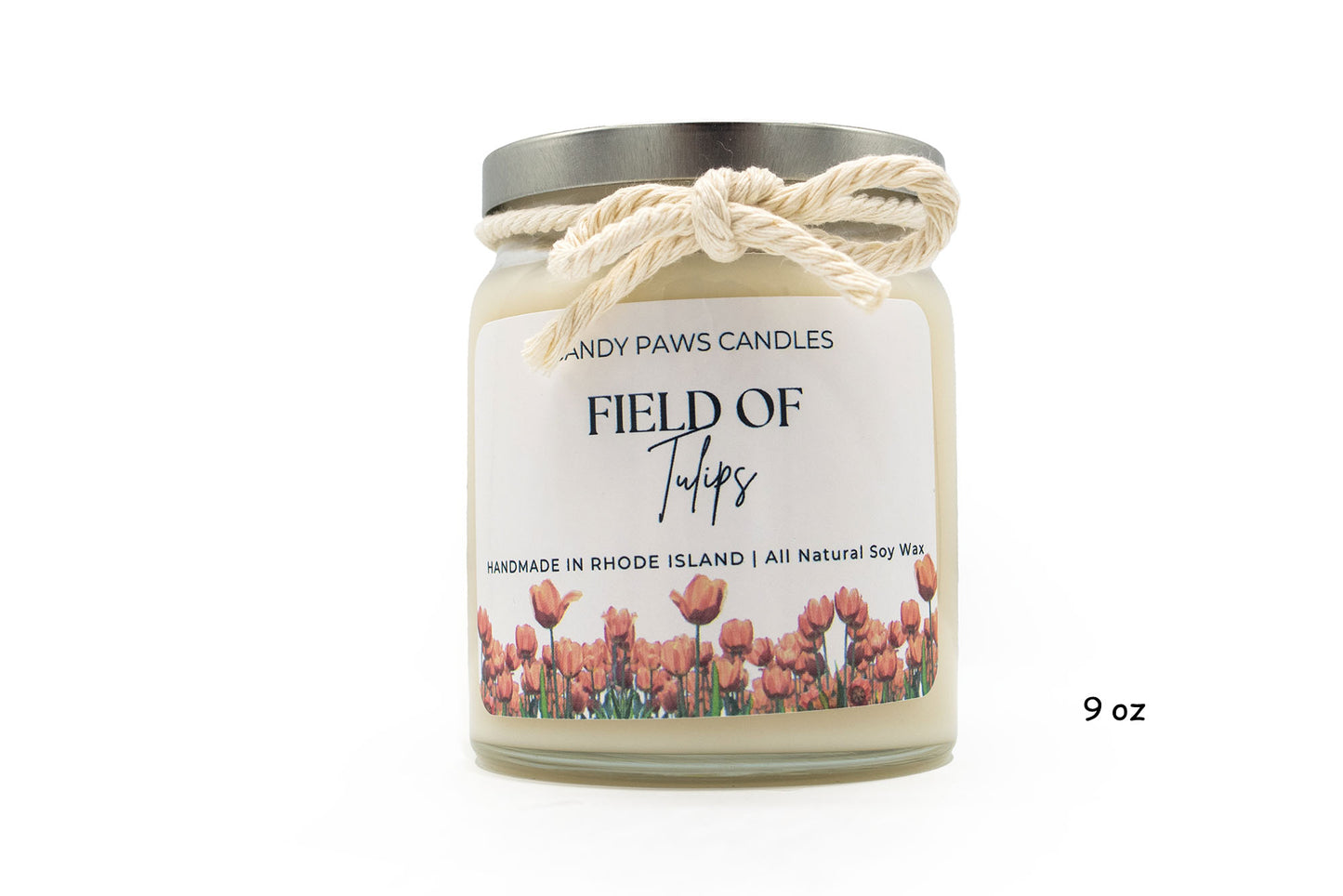 Field of Tulips Soy Wax Candle
