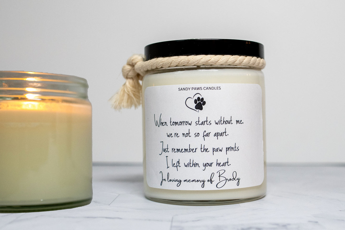 Pet Sympathy Soy Wax Candle