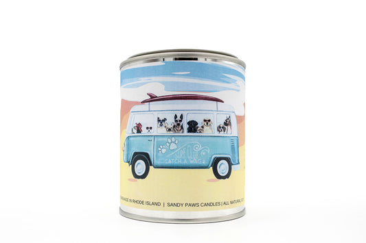 Dog Surf Club - Paint Can Soy Wax Candle