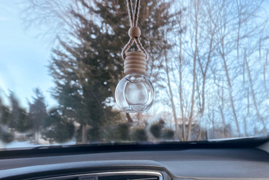 All Natural Hanging Car Diffuser - Round