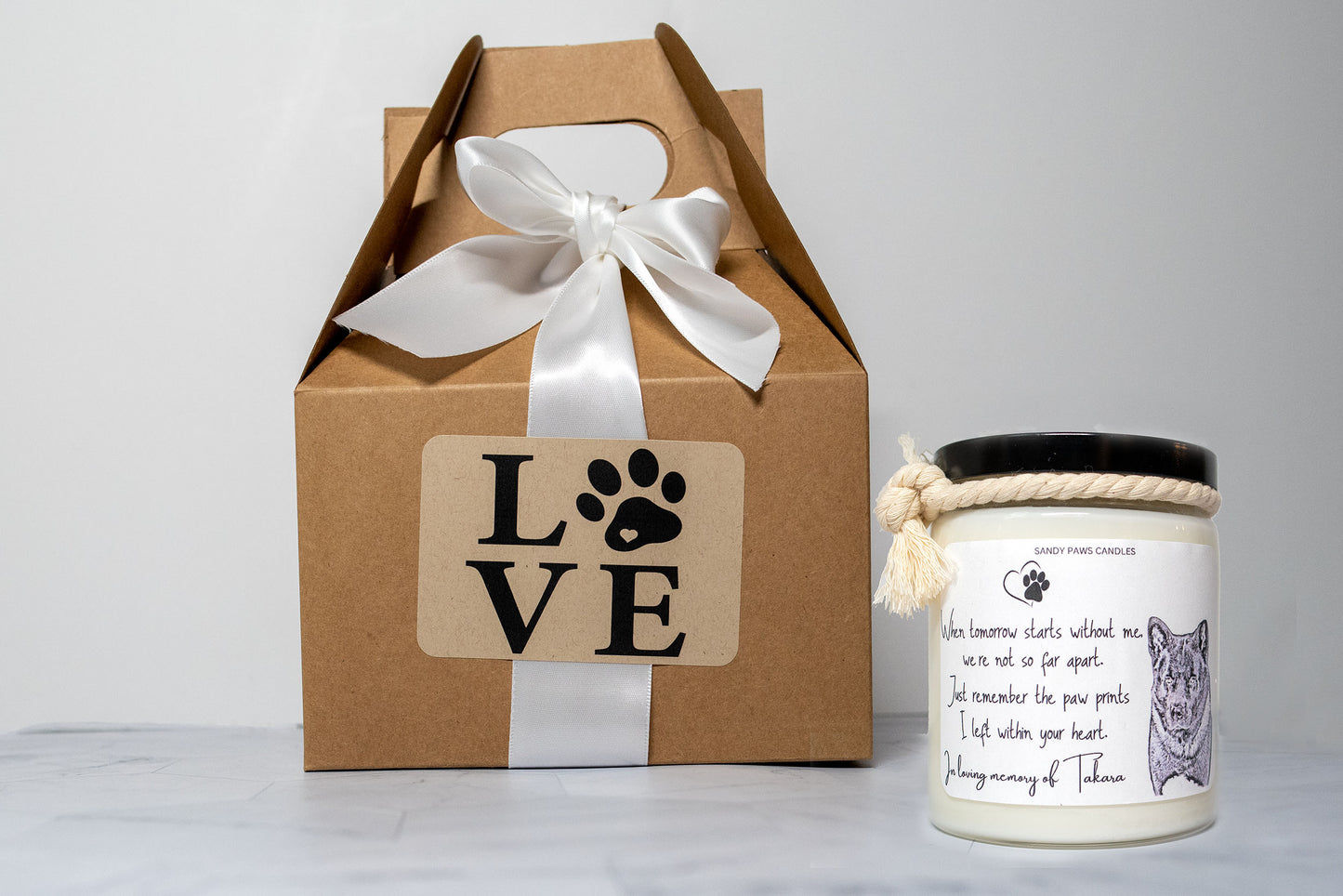 Pet Sympathy Soy Wax Candle