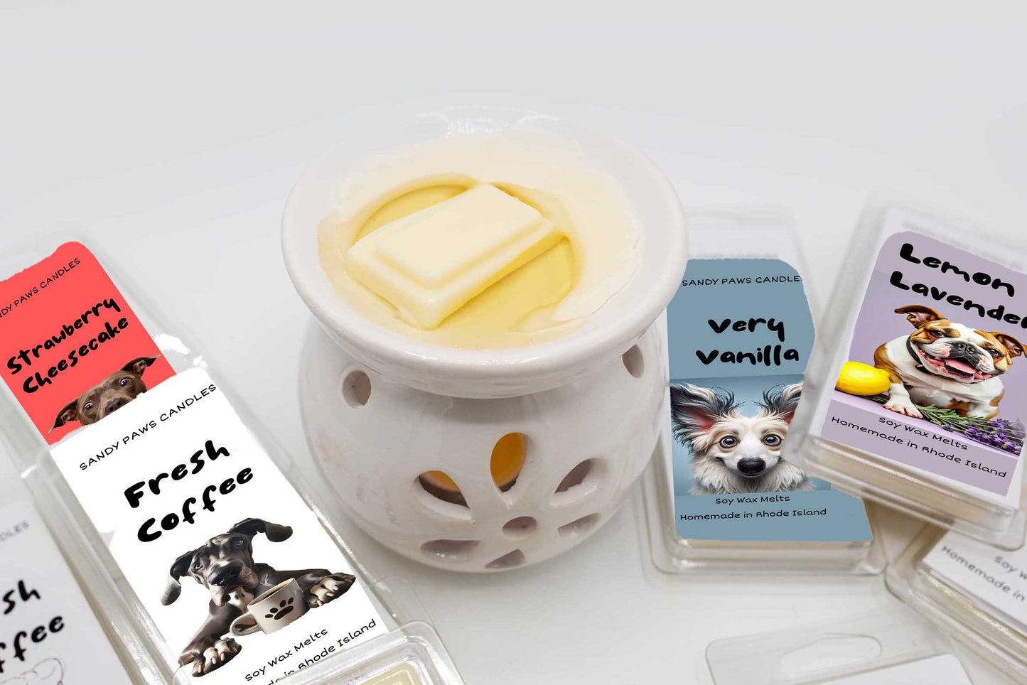 QUIRKY DOG - Snap Bar Soy Wax Melts - Phthalate Free, Pet Friendly