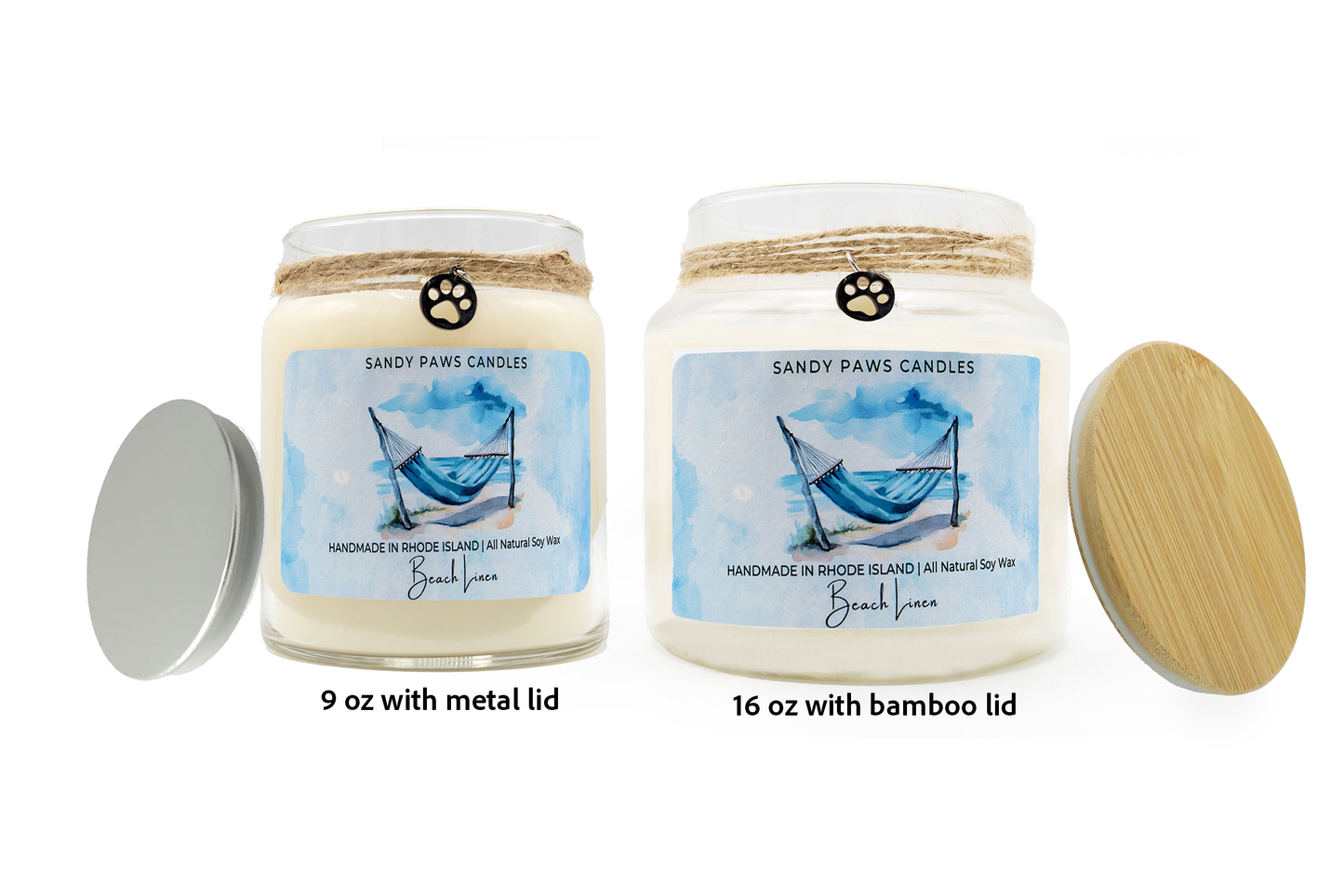 Beach Linen Soy Wax Candle