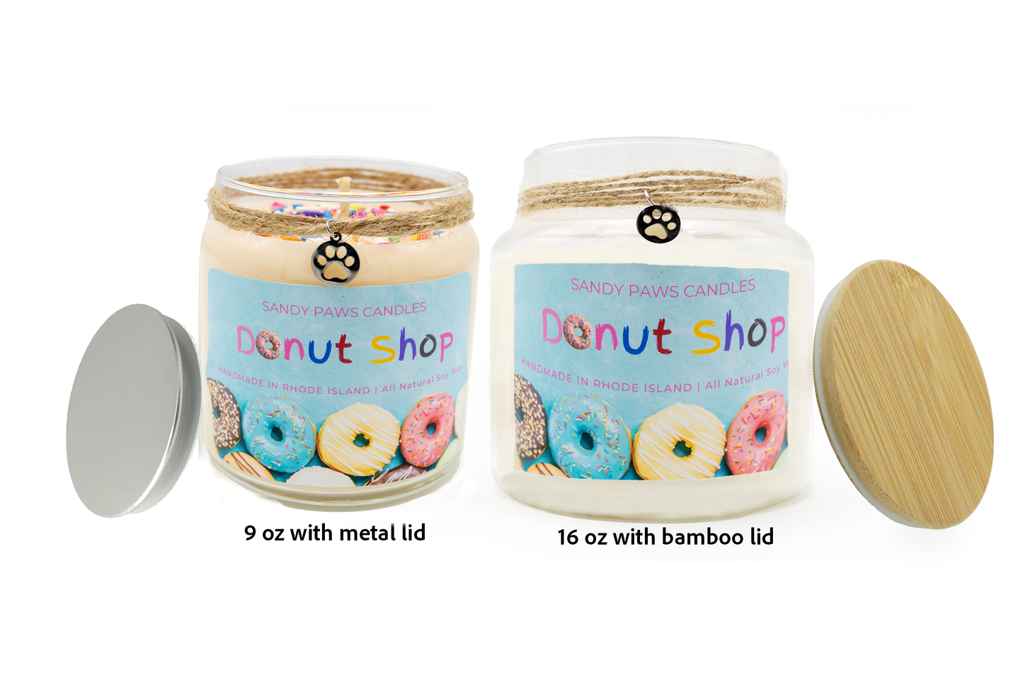 Donut Shop Soy Wax Candle