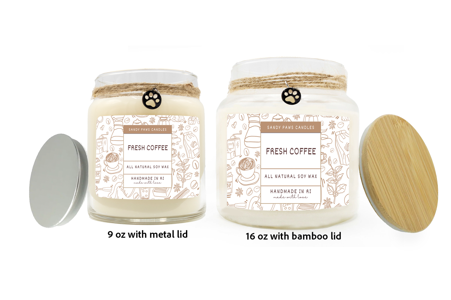 Fresh Coffee Soy Wax Candle