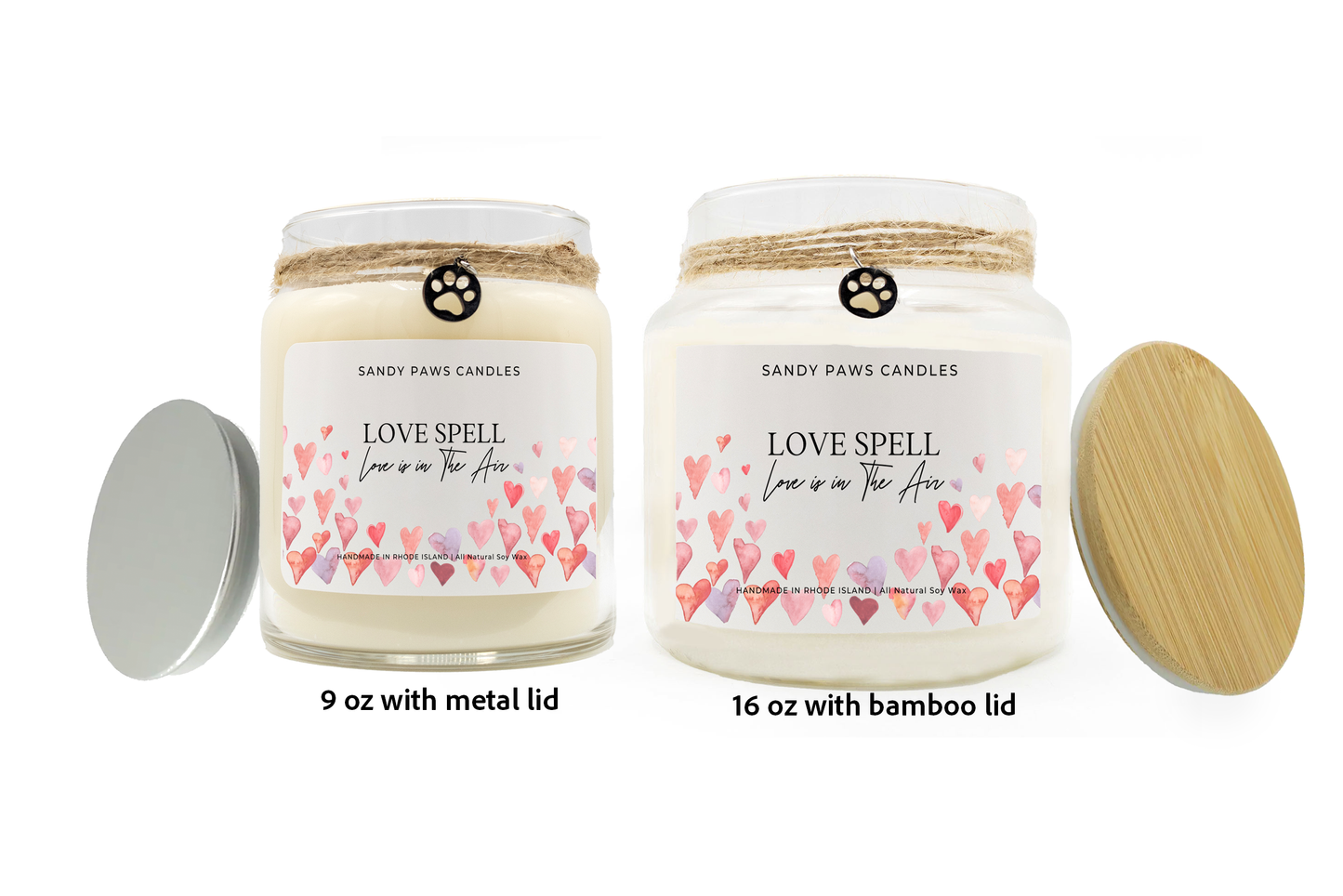 Love Spell Soy Wax Candle