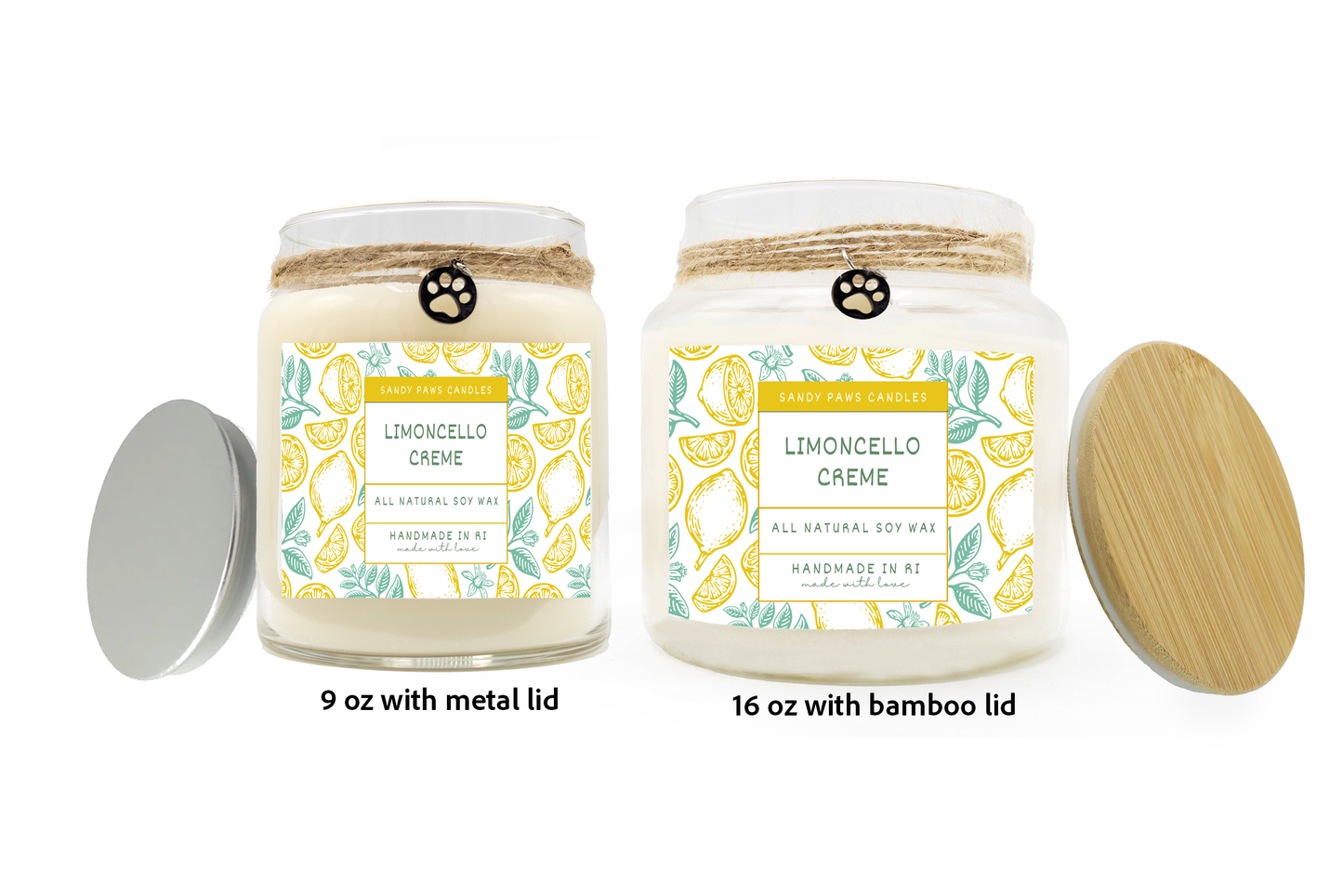 Limoncello Creme Soy Wax Candle
