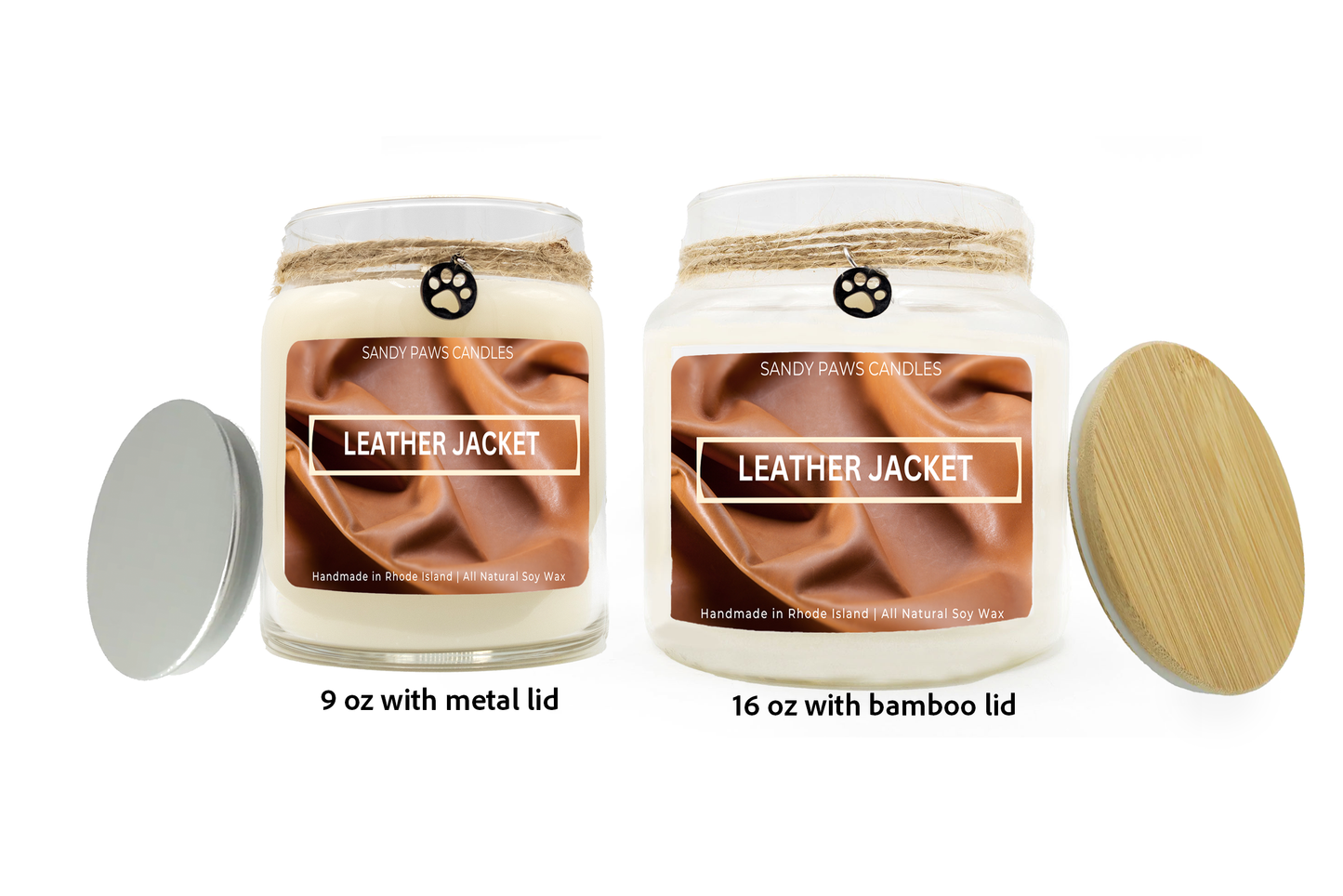 Leather Jacket Soy Wax Candle