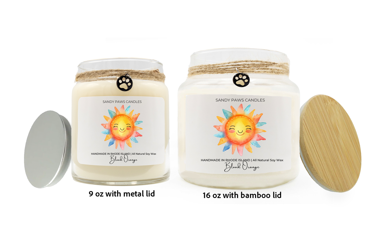 Blood Orange Soy Wax Candle