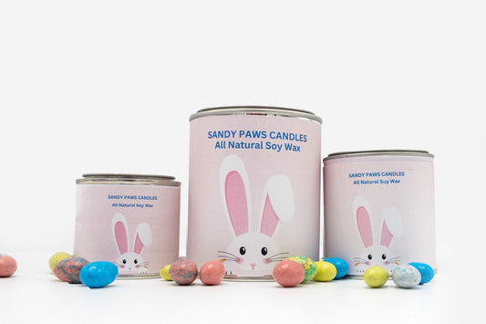 Easter Bunny - Paint Can Candle