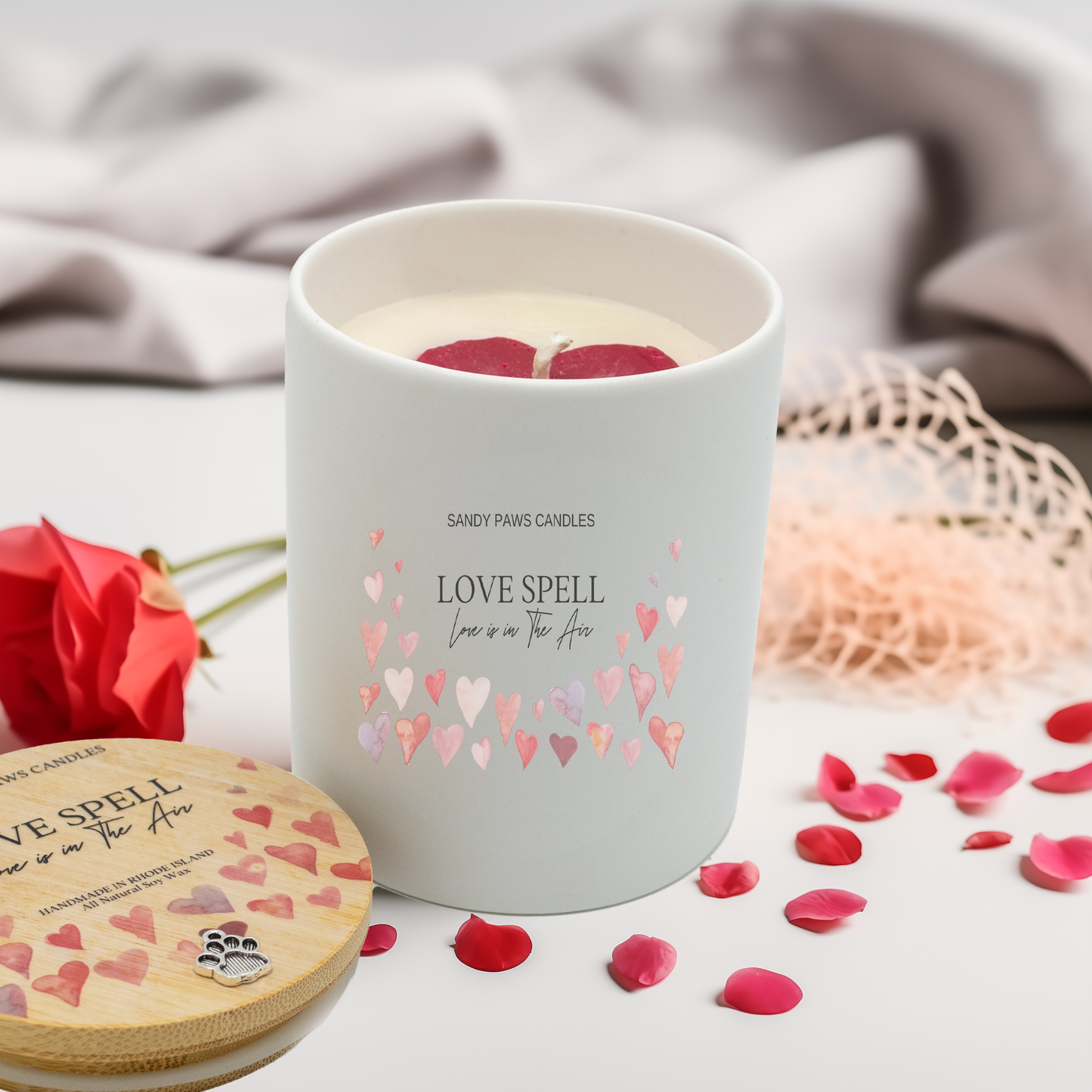 Valentine's Day Collection - Love Spell Soy Wax Candle