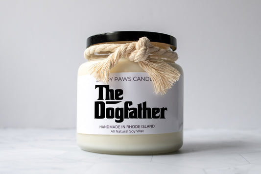 Dog Dad Soy Wax Candle - "The Dog Father"
