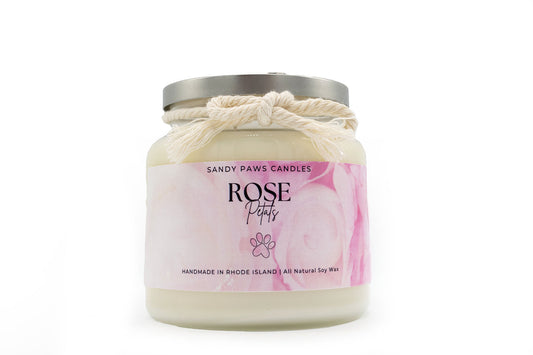 Rose Petals Soy Wax Candle