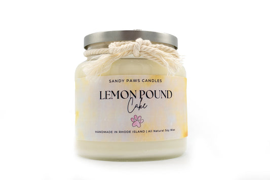 Lemon Pound Cake Soy Wax Candle
