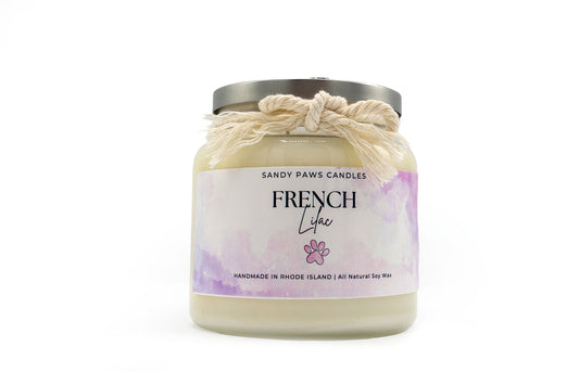 French Lilac Soy Wax Candle