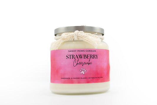 Strawberry Cheesecake Soy Wax Candle