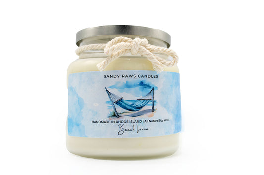 Beach Linen Soy Wax Candle