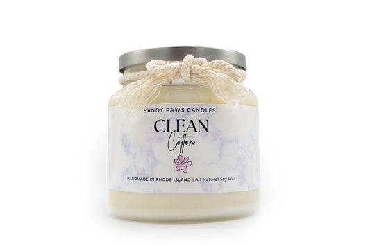 Clean Cotton Soy Wax Candle