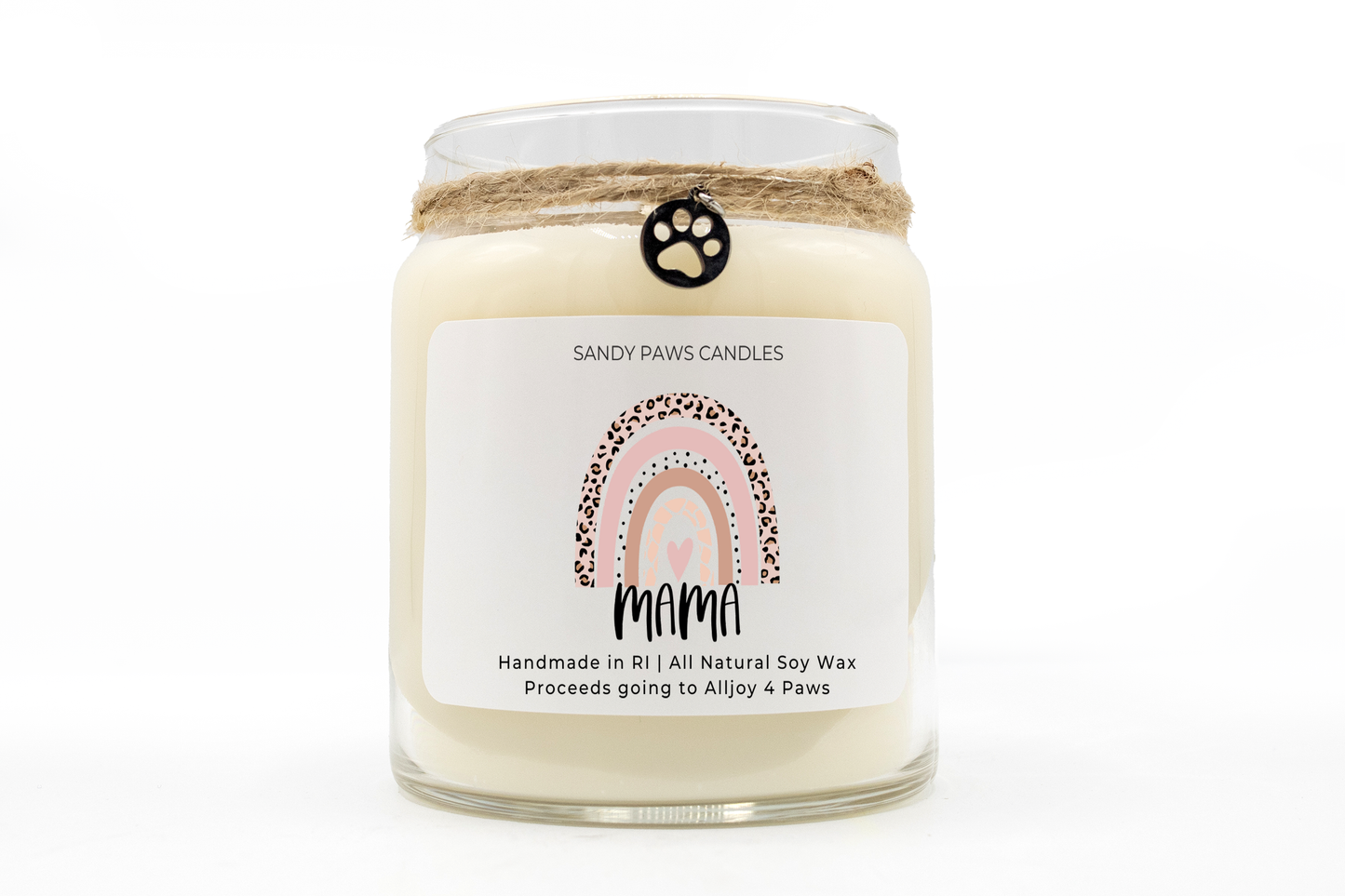 Mother's Day Soy Wax Candle - "Mama Rainbow"
