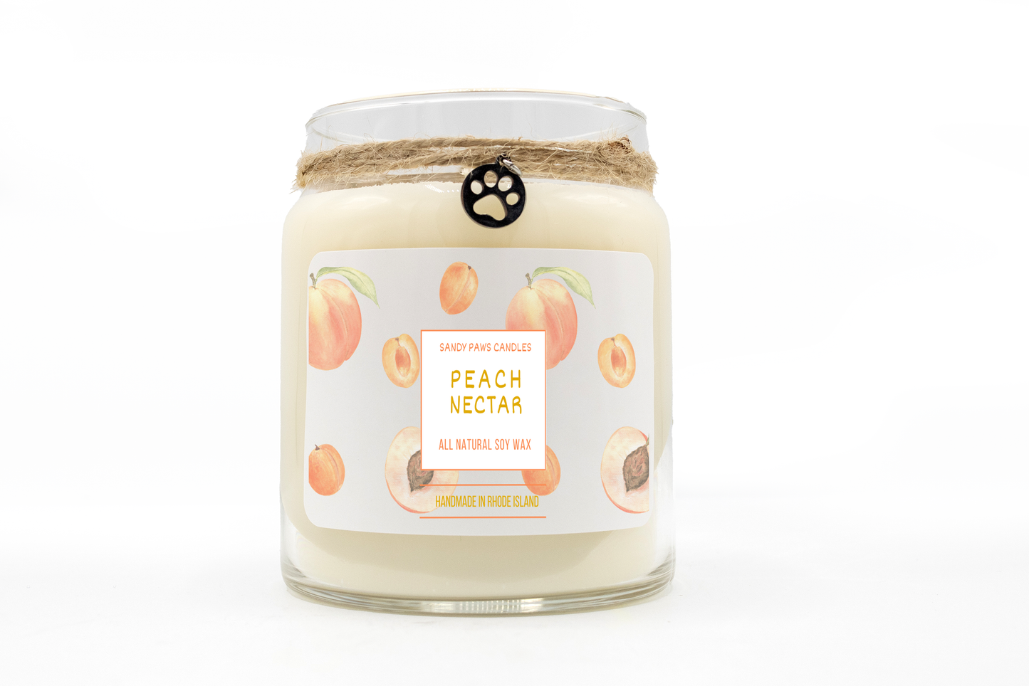 Peach Nectar Soy Wax Candle