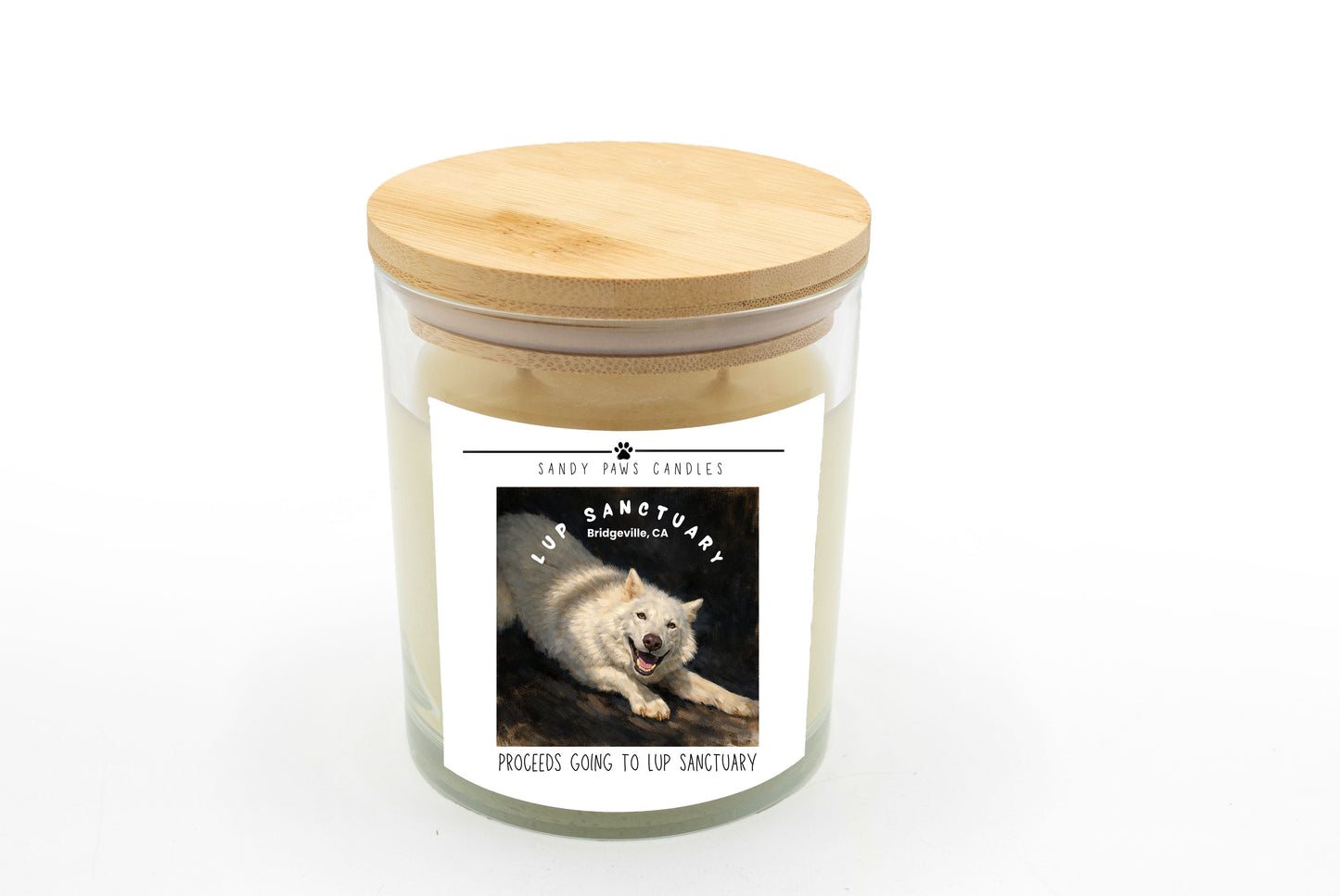 Wolf Two - Soy Wax Candle - Lup Sanctuary Fundraiser