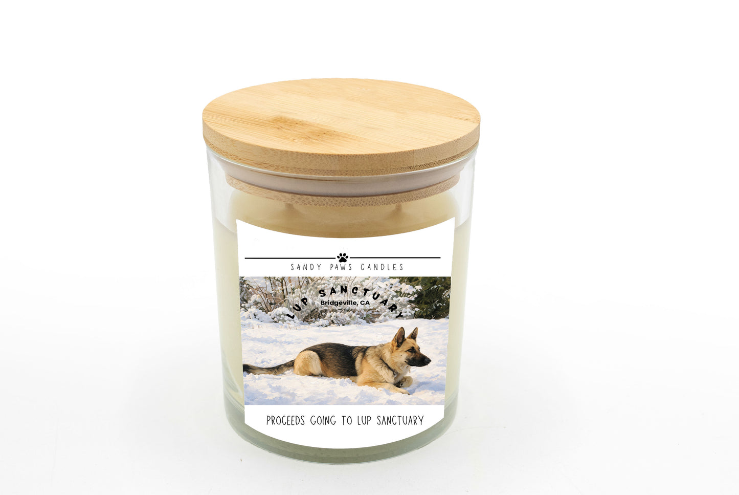 Wolf Three- Soy Wax Candle - Lup Sanctuary Fundraiser