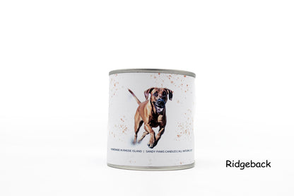 Playful Doggie - Paint Can Candle