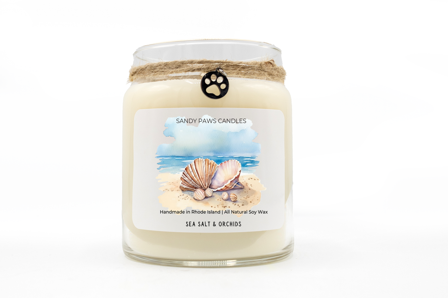 Sea Salt & Orchids Soy Wax Candle