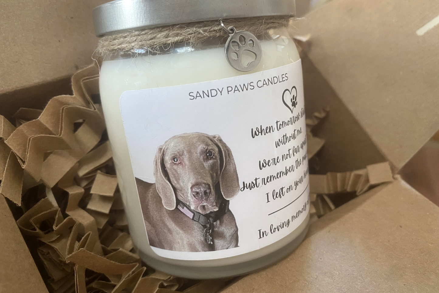 Pet Sympathy Soy Wax Candle