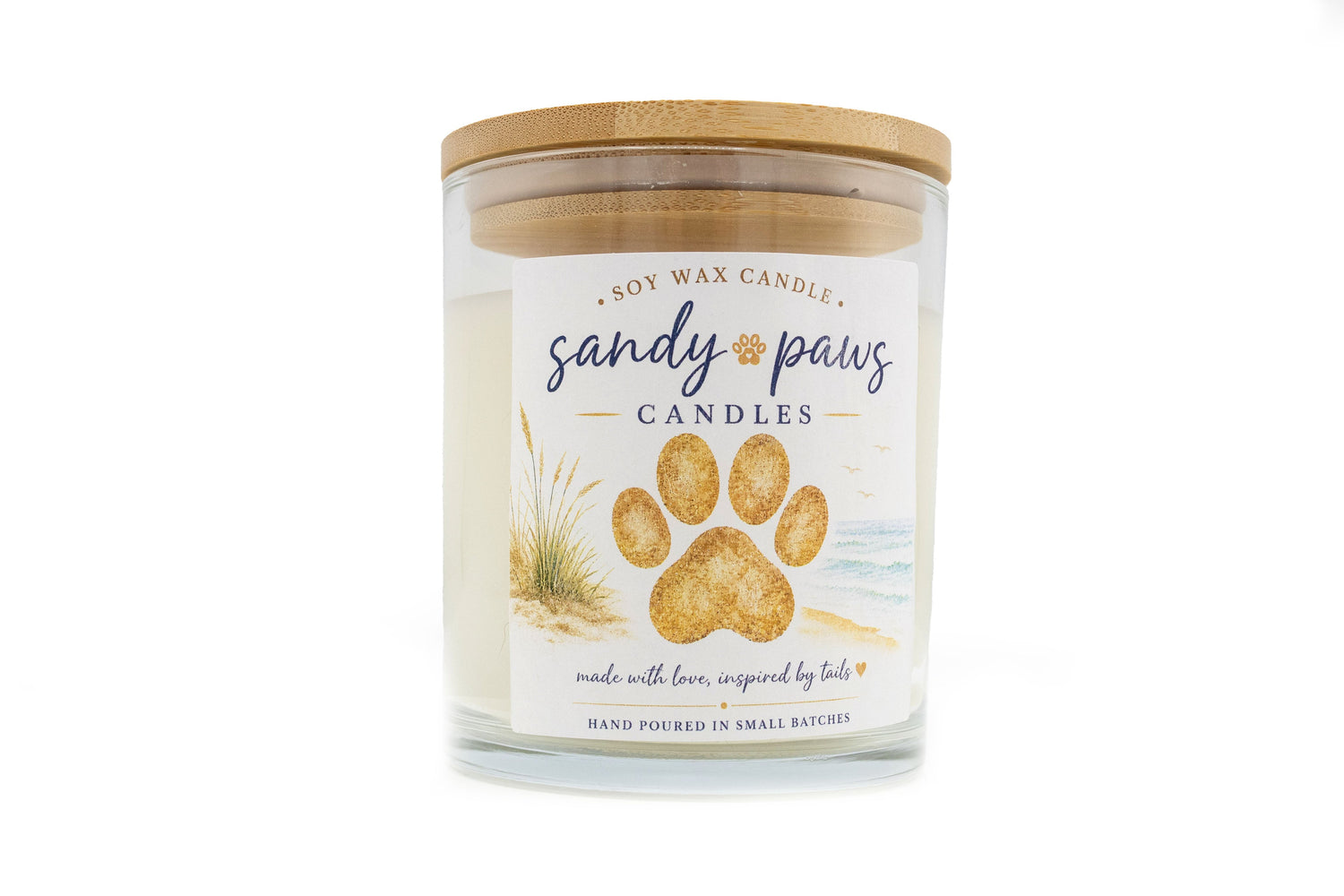 Sandy Paws Classic Candle