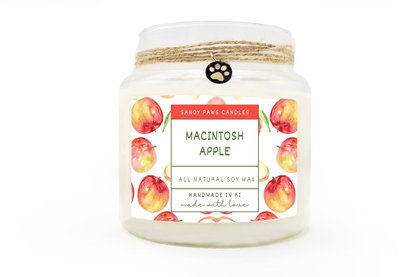 Macintosh Apple Soy Wax Candle