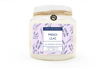 French Lilac Soy Wax Candle