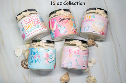 BUNDLE -  Summer Sensation Bundle Box - Jar candles (5 total)
