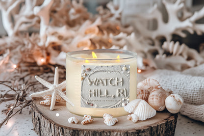 Watch Hill Collection - Sand Dune - Soy Wax Candle -  Paraffin Free, Phthalate Free