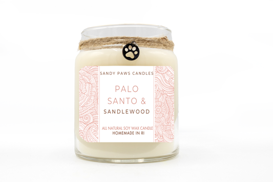 Palo Santo & Sandlewood Soy Wax Candle