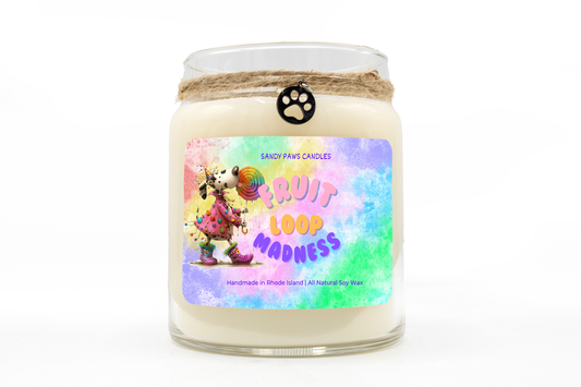 Fruit Loop Madness Soy Wax Candle