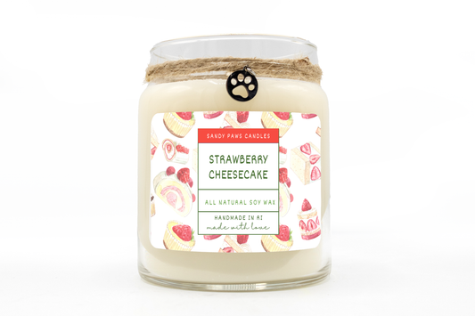 Strawberry Cheesecake Soy Wax Candle