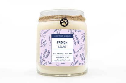 French Lilac Soy Wax Candle