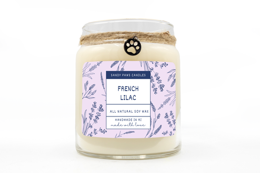 French Lilac Soy Wax Candle