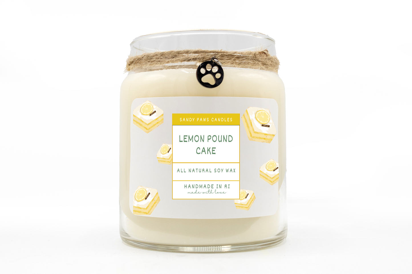 Lemon Pound Cake Soy Wax Candle